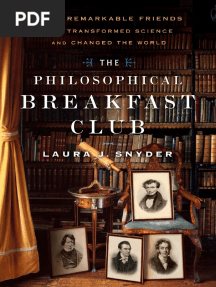 The Philosophical Breakfast Club by Laura J. Snyder - Excerpt