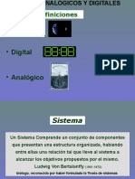 Sistemas analógicos-digitales