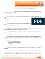 Clasificacion y fuentes de las obligaciones