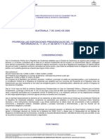 Decreto Presidencial 07-06-2020