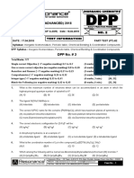 JEE Inorganic Chemistry Practice Problems