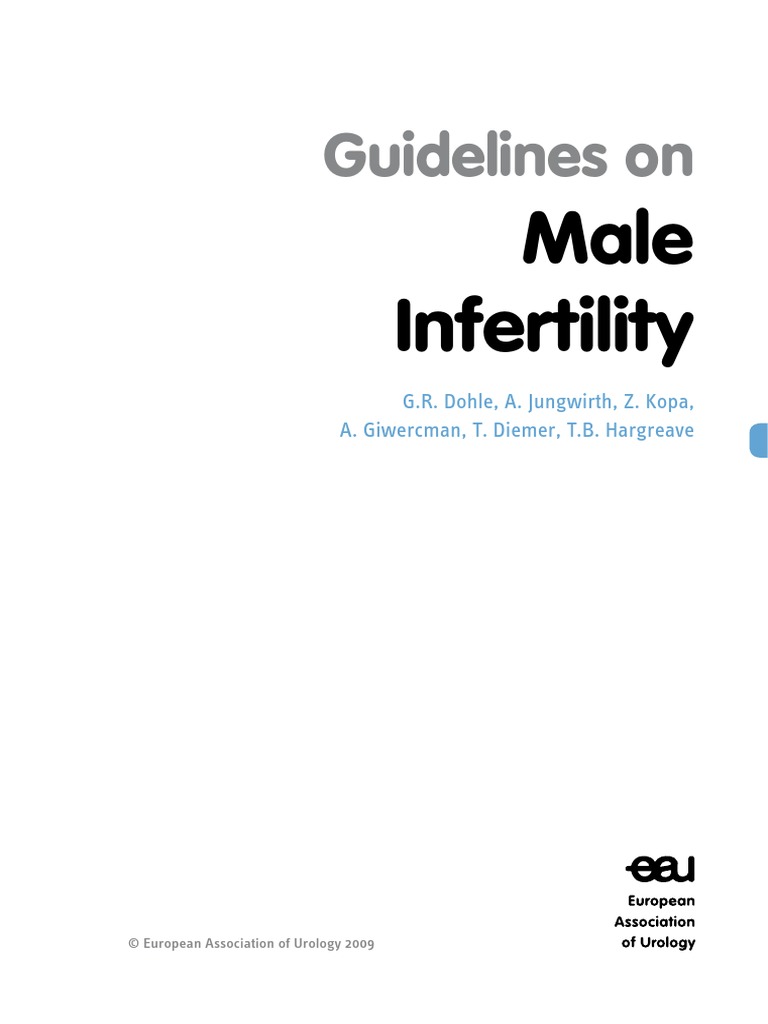 Guidelines On: Male Infertility | PDF | Infertility | Testicle