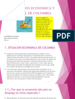Situacion Economica y Social de Colombia