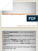 10.07 Electromagnetic induction