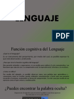 Función Cognitiva Del Lenguaje