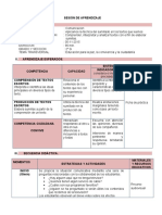 Sesión de Aprendizaje - Sumillado