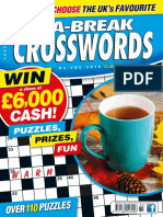 Puzzler Tea-Break Crosswords - Issue 285 September 2019 UserUpload Net