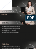 Businesswoman Template 16x9