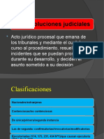 Resoluciones Judiciales