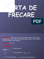 Forta de Frecare