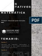 Tópicos Cuantitativo de Matemática PDF