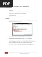 Forex Night Trader - Manual Guide: 1. Requirements