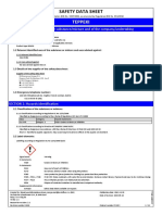 Safety Data Sheet: Teppeki