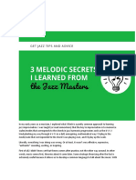 3 Melodic Secrets I Learned From The Masters