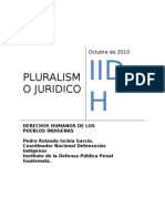 Pluralismo Cultural y Juridico. Iidh- Costa Rica