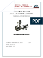 Sistema de suspensión automotriz: funciones y componentes