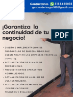 Continuidad de Negocio