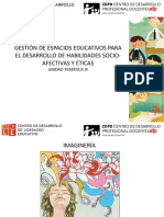 Gestión de Espacios Educativos para El Desarrollo de Habilidades Socioafectivas y Éticas PDF