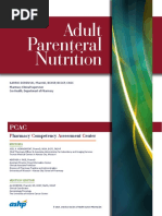 ASPEN TPN Dosing Guidelines Summary | PDF | Nutrients | Clinical Medicine