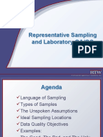 Representative Sampling and Laboratory QA/QC