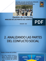 8 Análisis de las partes del conflicto social