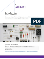 Electronica Analogica 1