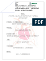 Aparato Respiratorio y Sistema Circulatorio PDF