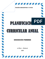 Planificación Curricular Anual - 81935 PDF