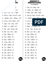 (Worksheet) Ungkapan Algebra 3 PDF