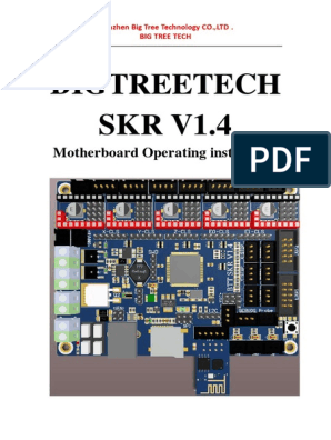 BTT SKR V1.4 Instruction Manual, PDF, Usb