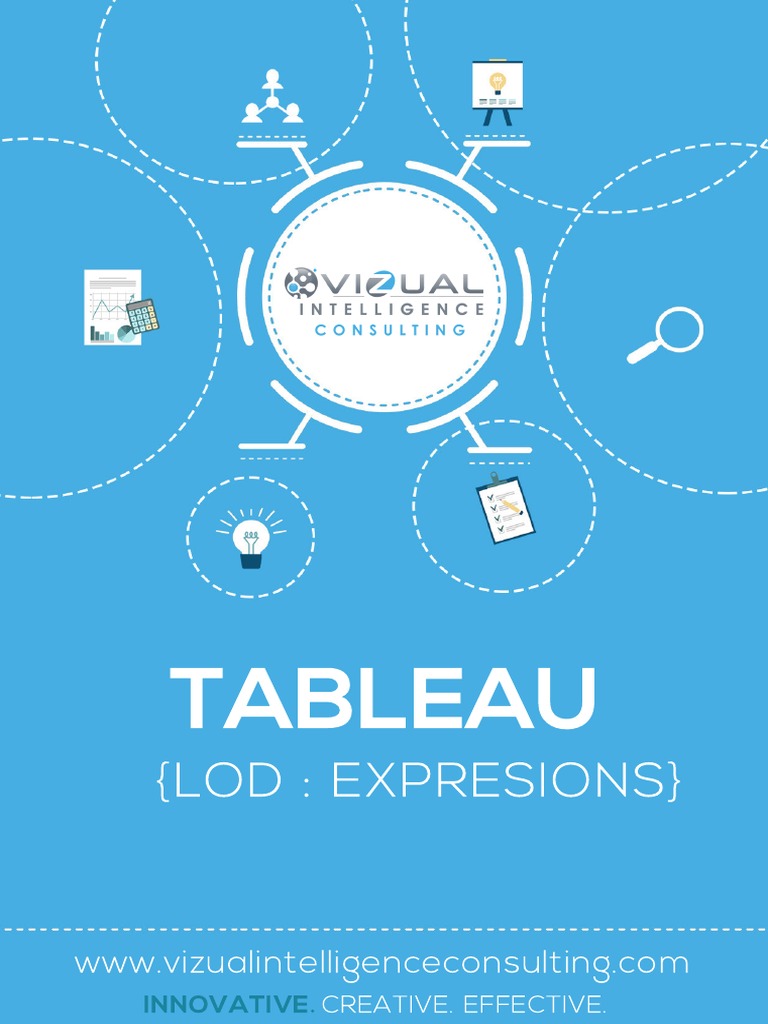 LOD Expressions in Tableau Explained | PDF