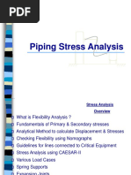 Piping Stress Analysis