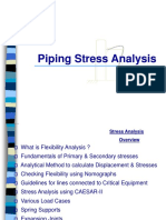 Piping Stress Analysis Overview