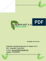 Portafolio de Servicios AGROCAST