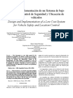 Design and Implementation of A Low Cost System For Vehicle Safety and Location Control PDF