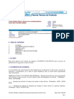 Cloro Líquido para El Proceso de Potabilización de Agua para Consumo Humano