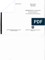 4 - Beuchot, M y Et - Al (2013) Hermenéutica y Analogía en Psicoanálisis PDF