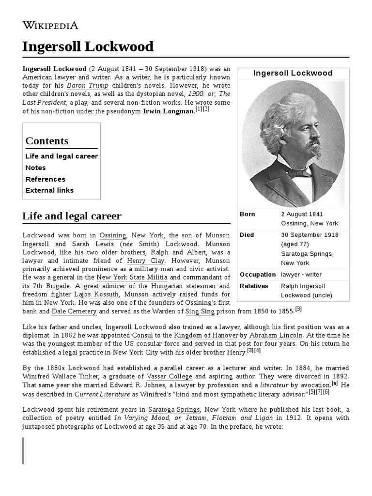Ingersoll Lockwood PDF Business