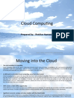 Cloud Computing: Prepared By: Shekhar Avasarala