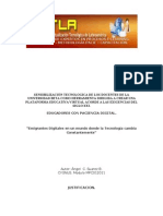 Programa de Expertos en Procesos E-Learning MODULO 5 INVESTIGACION