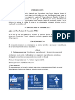 Qué es el Plan Nacional de Desarrollo TRABAJO ECONOMIA