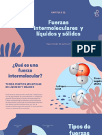 Fuerzas intermoleculares y cambios de fase