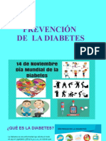Diapositivas Prevencion de La Diabetes