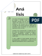 Analisis Gerencial Educativo