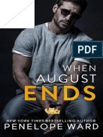 When August Ends - Penelope Ward