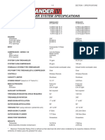 Commander IV Specifications