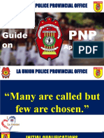 La Union Police Provincial Office: Guide On