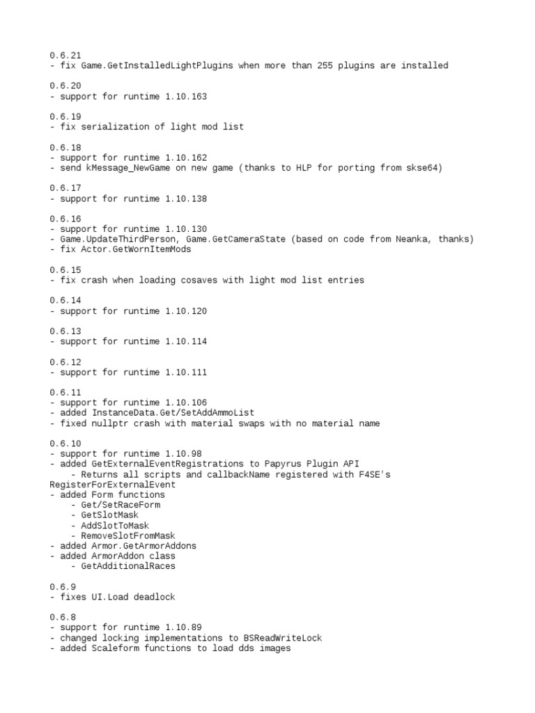 F4se Whatsnew Runtime System Software Testing
