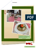 Documentation During Cookery Technolympics: "A Passion For Cooking Start With Respect For The Ingredients" - Anonymous