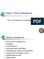 Chapter 4: Memory Management: Part 1: Mechanisms For Managing Memory